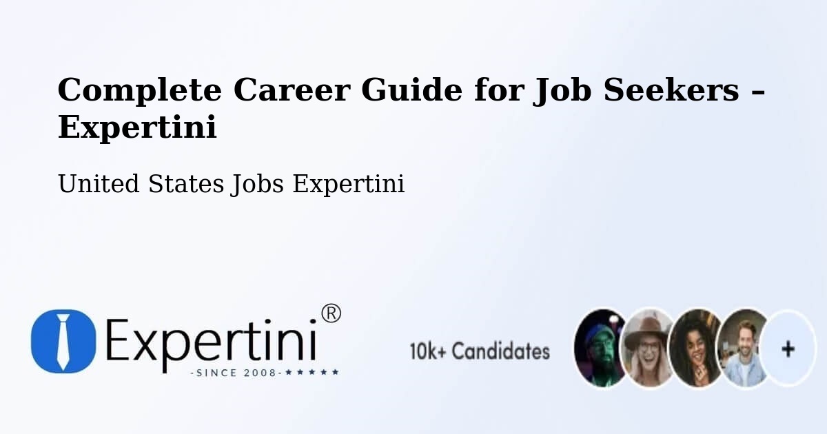 Career Guide for Job Seekers – Webster - Webster, United States Jobs Expertini